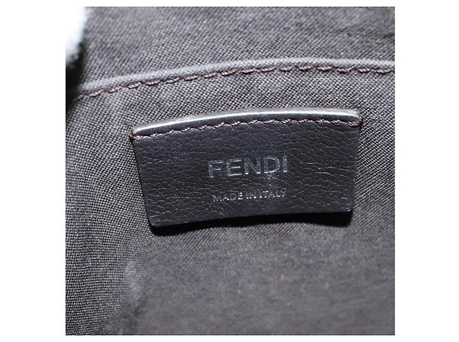 FENDI Borsa a Mano By The Way in Pelle 2 in 1 Beige Oro Auth 136115 - vista 18