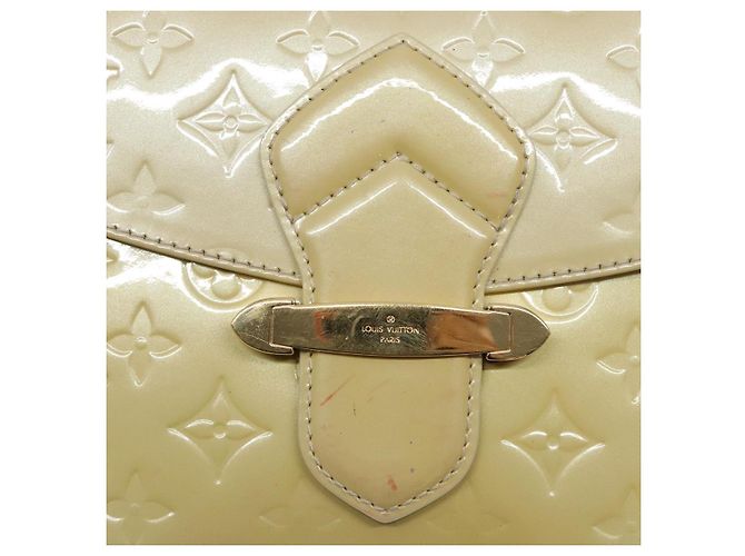 LOUIS VUITTON Borsa a Spalla Vernis Bell Flower GM Broncorail M91706 Auth 129676 - vista 19