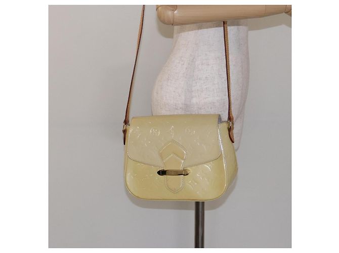 LOUIS VUITTON Borsa a Spalla Vernis Bell Flower GM Broncorail M91706 Auth 129676 - vista 25
