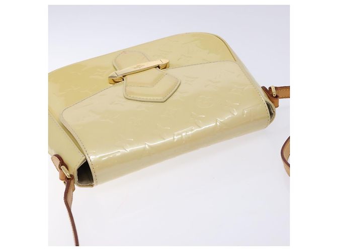 LOUIS VUITTON Borsa a Spalla Vernis Bell Flower GM Broncorail M91706 Auth 129676 - vista 7