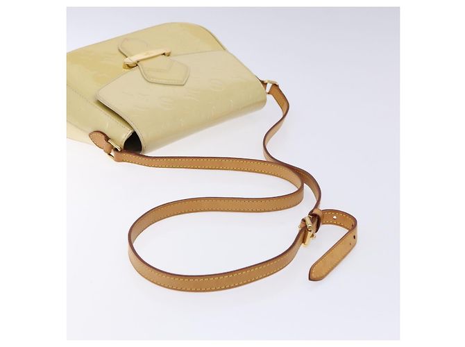 LOUIS VUITTON Borsa a Spalla Vernis Bell Flower GM Broncorail M91706 Auth 129676 - vista 8
