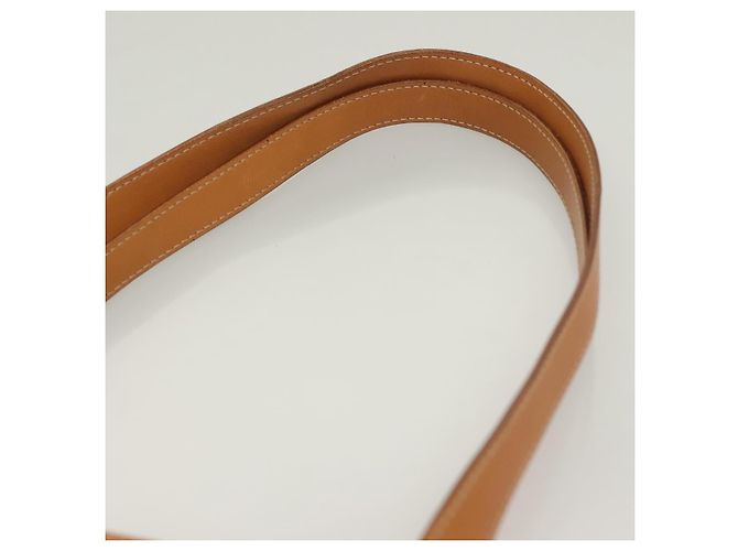 Céline Borsa a Spalla in Tela Macadam CELINE PVC Beige Oro Auth BA4513 D'oro - vista 14