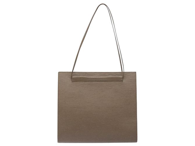 LOUIS VUITTON Borsa a Spalla Epi Saint Tropez Grigio Lilla M5246B LV Auth 137006 Marrone Porpora - vista 2