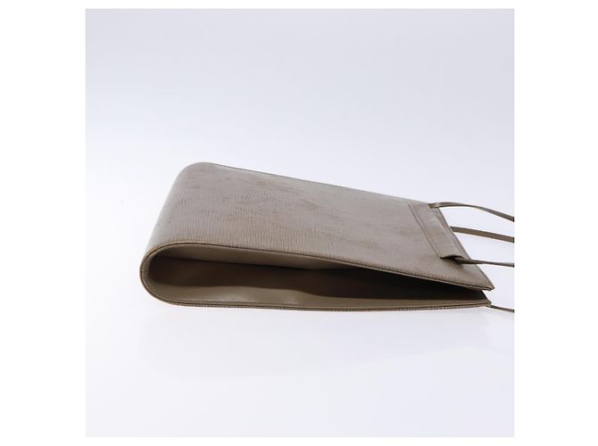 LOUIS VUITTON Borsa a Spalla Epi Saint Tropez Grigio Lilla M5246B LV Auth 137006 Marrone Porpora - vista 3