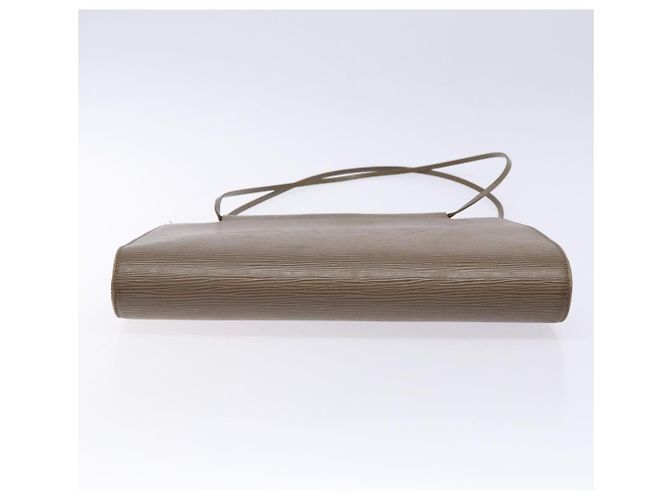 LOUIS VUITTON Borsa a Spalla Epi Saint Tropez Grigio Lilla M5246B LV Auth 137006 Marrone Porpora - vista 5