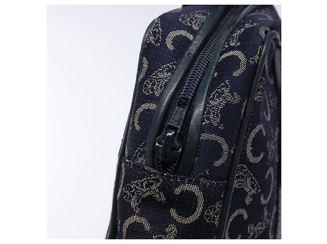 Céline CELINE Borsa a Mano Sulky in Tela Blu Marina Auth 129685 Blu navy - vista 18
