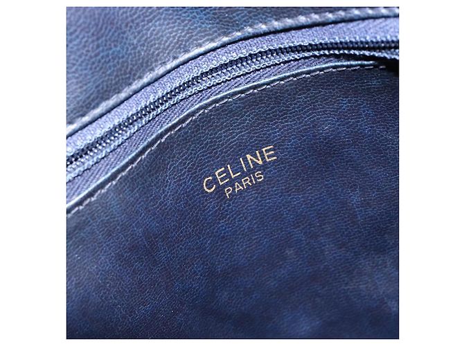 Céline CELINE Borsa a Mano Sulky in Tela Blu Marina Auth 129685 Blu navy - vista 19