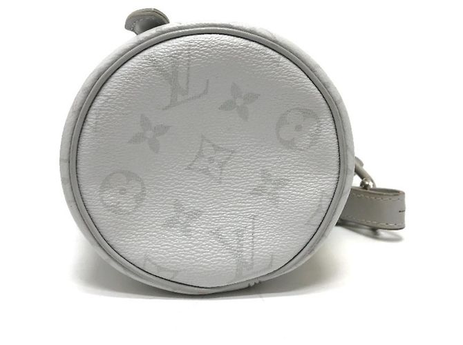 Bucket Borsa a secchiello Nano in tela Monogram Chalk bianco Louis Vuitton - vista 3