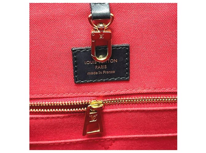 Borsa a Spalla Louis Vuitton Monogram On the Go MM Marrone - vista 12