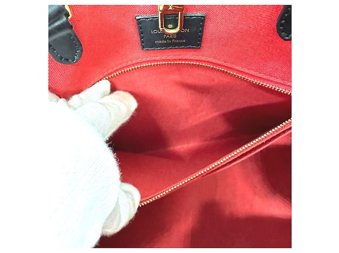 Borsa a Spalla Louis Vuitton Monogram On the Go MM Marrone - vista 13