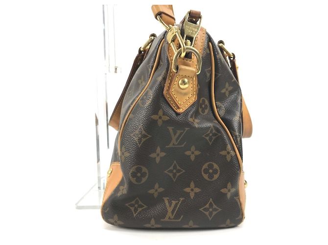 Borsa a Spalla Monogram Retiro PM di Louis Vuitton Marrone - vista 3