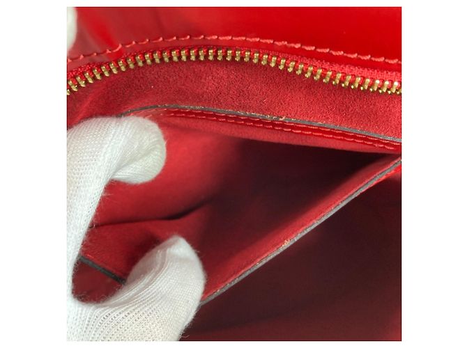 Epi Saint-Jacques Einkaufstasche von Louis Vuitton Rot - Ansicht 11