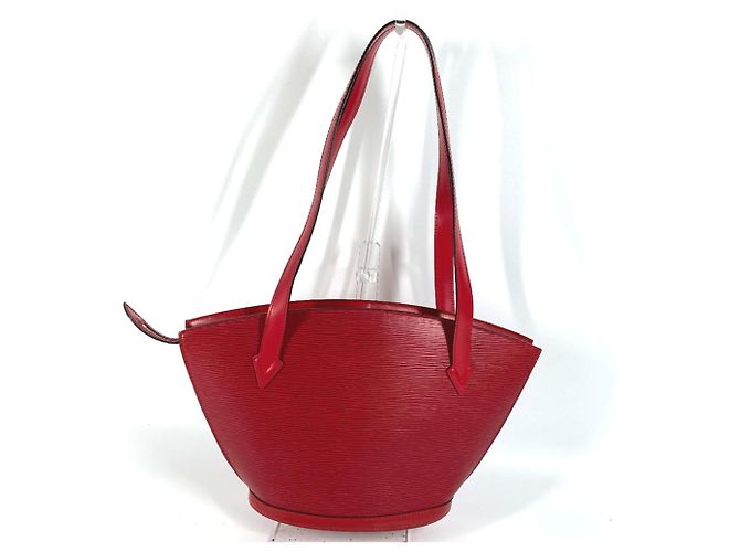 Epi Saint-Jacques Einkaufstasche von Louis Vuitton Rot - Ansicht 2