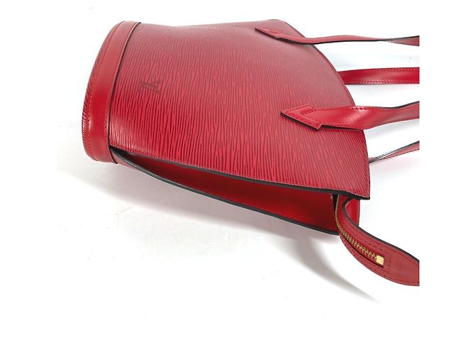 Epi Saint-Jacques Einkaufstasche von Louis Vuitton Rot - Ansicht 3