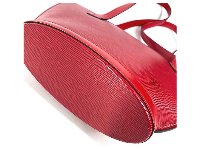 Epi Saint-Jacques Einkaufstasche von Louis Vuitton Rot - Ansicht 4