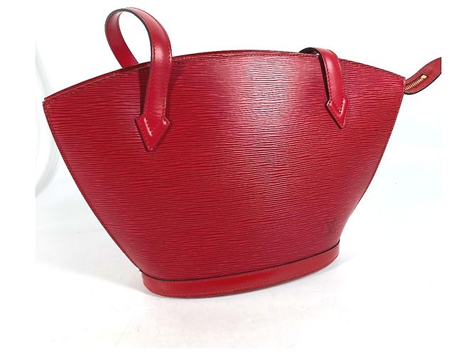 Epi Saint-Jacques Einkaufstasche von Louis Vuitton Rot - Ansicht 7