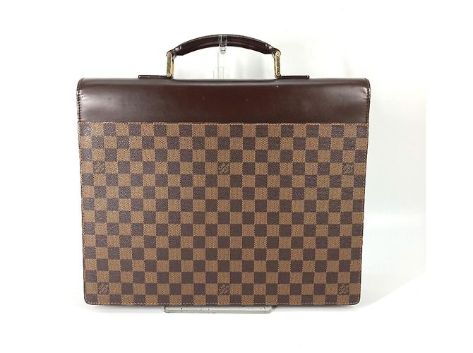 Borsa Louis Vuitton Damier Altona PM Marrone Damier ebene - vista 2