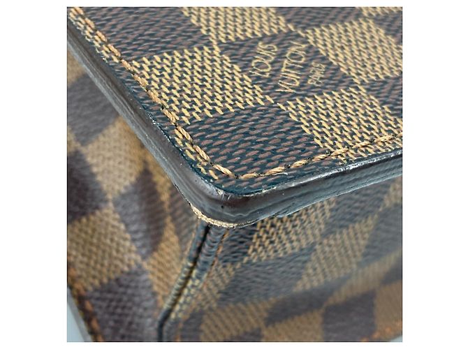Borsa Louis Vuitton Damier Altona PM Marrone Damier ebene - vista 7