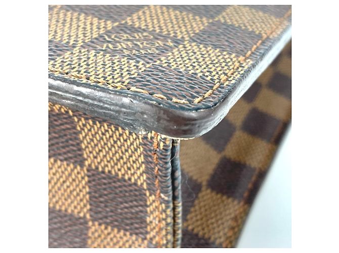 Borsa Louis Vuitton Damier Altona PM Marrone Damier ebene - vista 8