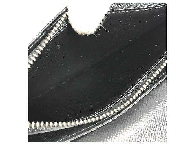 Portafoglio Lungo Brazza in Taiga Louis Vuitton Nero Grigio - vista 8
