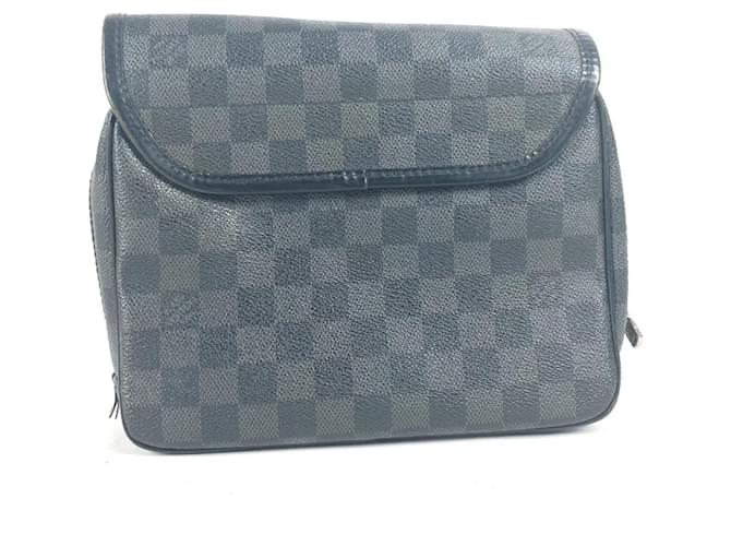 Multi-Pouch Damier Graphite Louis Vuitton Nero - vista 2