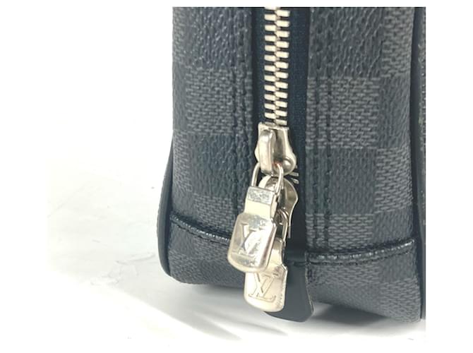 Multi-Pouch Damier Graphite Louis Vuitton Nero - vista 4