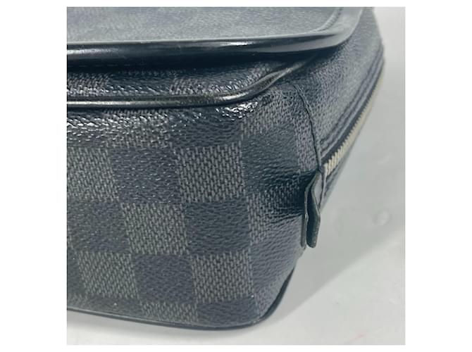 Multi-Pouch Damier Graphite Louis Vuitton Nero - vista 5