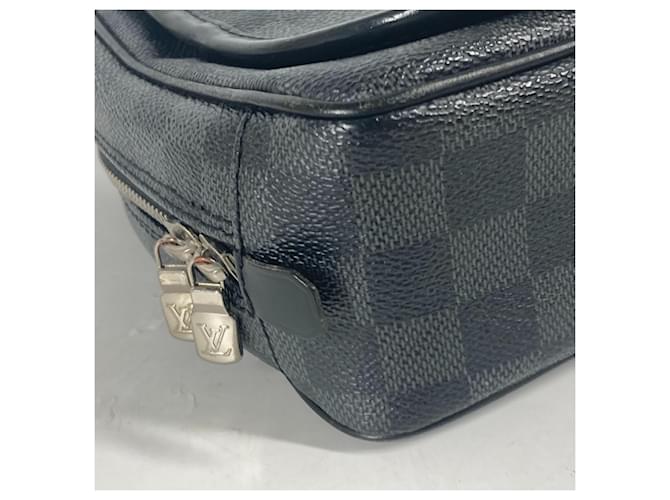 Multi-Pouch Damier Graphite Louis Vuitton Nero - vista 6