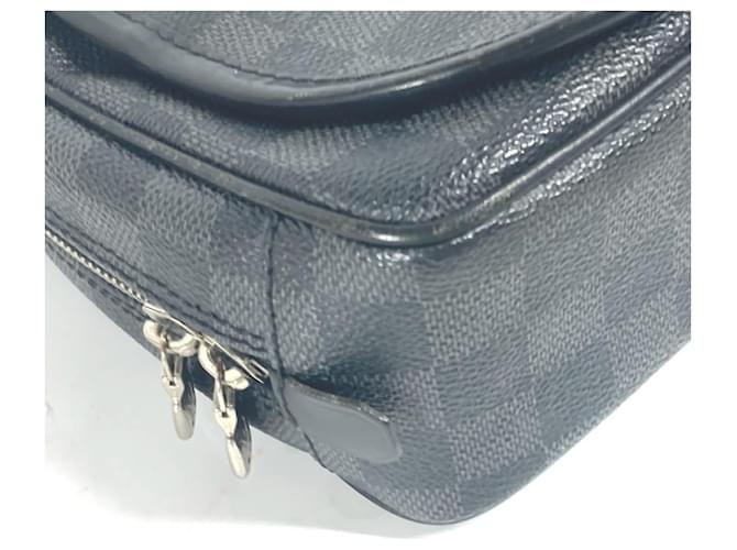 Multi-Pouch Damier Graphite Louis Vuitton Nero - vista 8