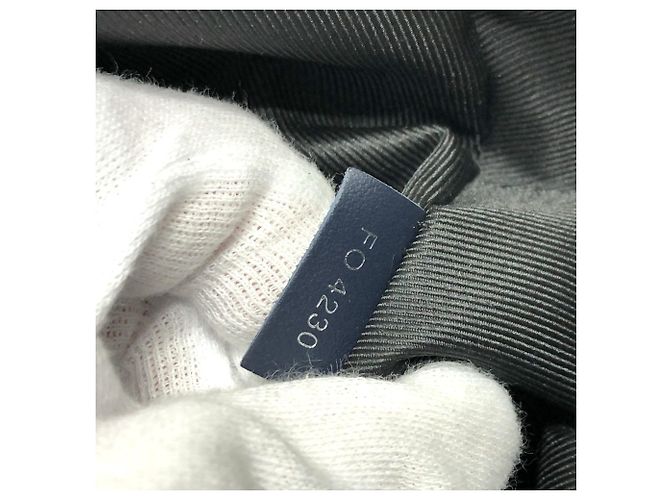 Bumbag Monogram Tapestry Louis Vuitton Blu navy - vista 13