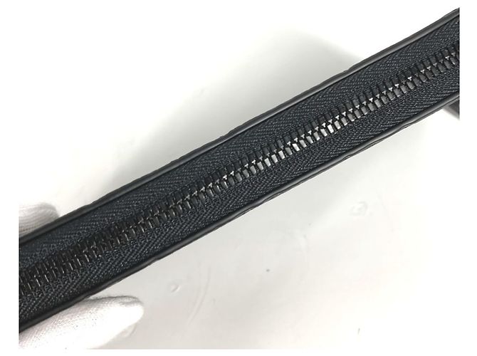 Louis Vuitton Monogram Long Bill Wallet Black - view 10