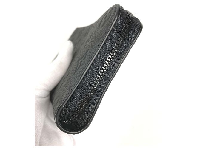 Louis Vuitton Monogram Long Bill Wallet Black - view 12