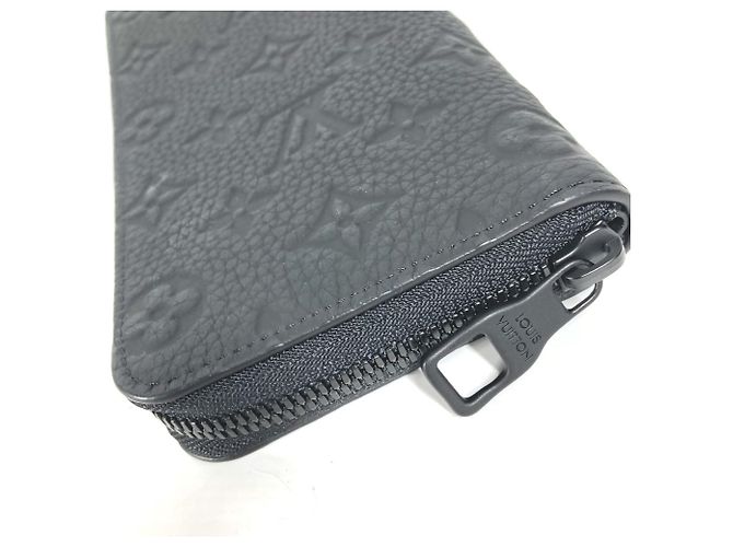 Louis Vuitton Monogram Long Bill Wallet Black - view 3