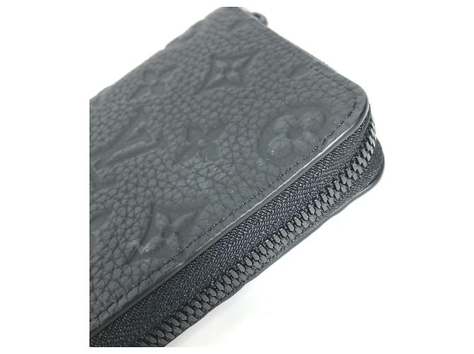Louis Vuitton Monogram Long Bill Wallet Black - view 5