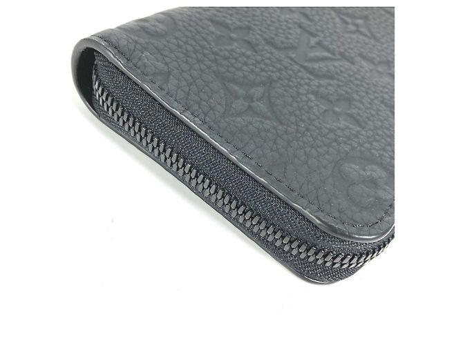 Louis Vuitton Monogram Long Bill Wallet Black - view 6