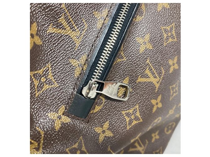 Borsa a Spalla Louis Vuitton Monogram Macassar Torres Marrone Nero Monogramma - vista 11