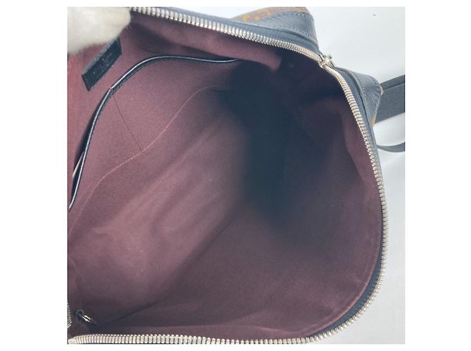 Borsa a Spalla Louis Vuitton Monogram Macassar Torres Marrone Nero Monogramma - vista 12
