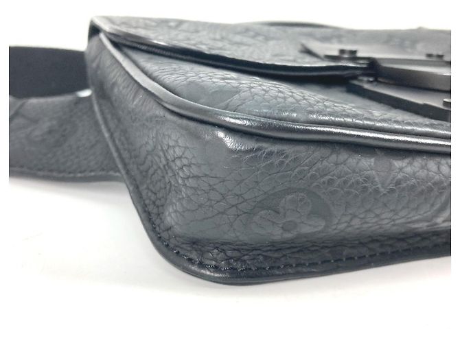Borsa a tracolla S-Lock in Monogram Empreinte Louis Vuitton Nero - vista 10