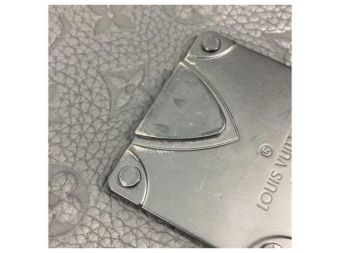 Borsa a tracolla S-Lock in Monogram Empreinte Louis Vuitton Nero - vista 6