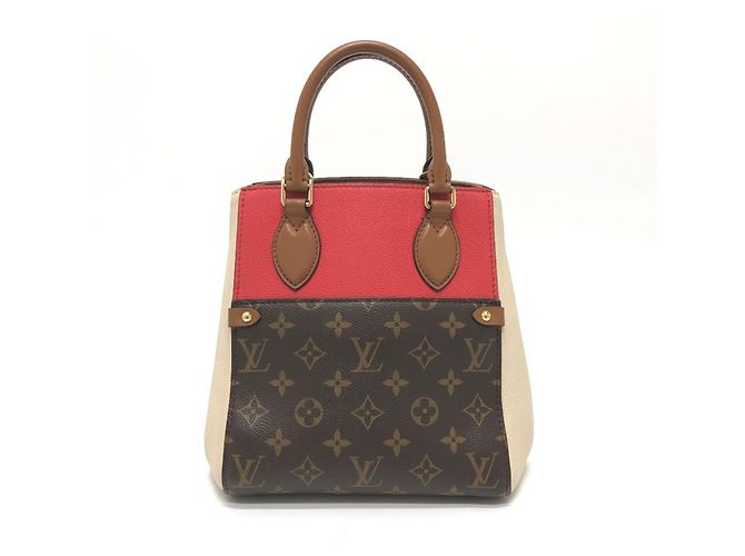 Bolso Ford Tote PM Monograma Louis Vuitton Castaño - vista 2