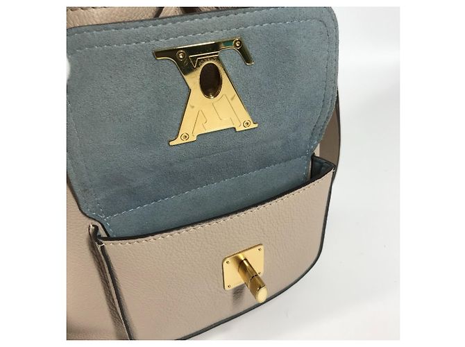 Borsa Lockme Bucket NV di Louis Vuitton Beige Sabbia - vista 13