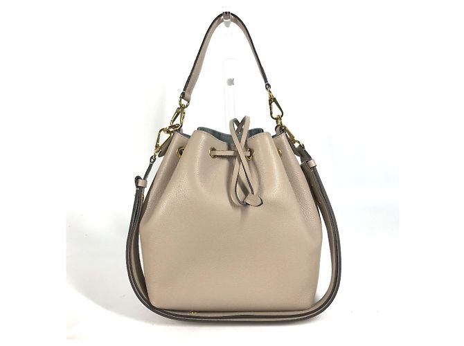 Borsa Lockme Bucket NV di Louis Vuitton Beige Sabbia - vista 2