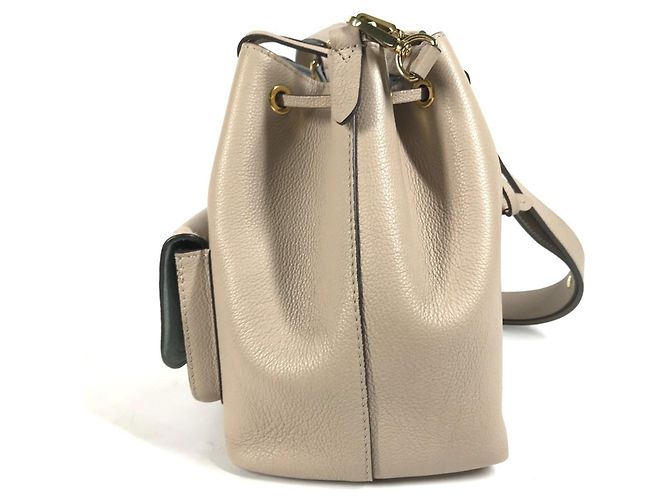 Borsa Lockme Bucket NV di Louis Vuitton Beige Sabbia - vista 3