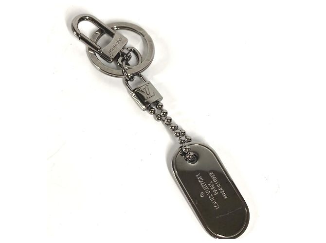 Louis Vuitton Monogram Eclipse Keyring Black - view 4