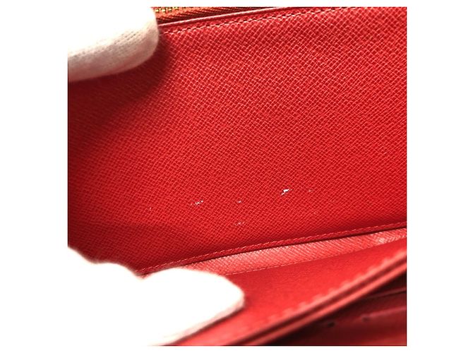 Cartera Zippy Monogram Louis Vuitton Castaño Roja Multicolor Monograma - vista 12