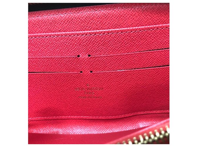 Cartera Zippy Monogram Louis Vuitton Castaño Roja Multicolor Monograma - vista 13