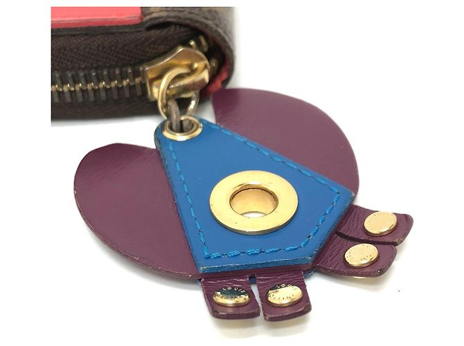 Cartera Zippy Monogram Louis Vuitton Castaño Roja Multicolor Monograma - vista 7