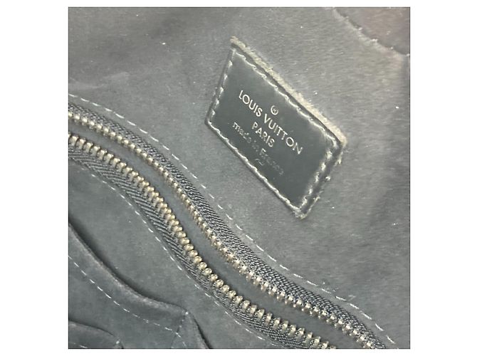 Bolso Louis Vuitton Damier Cobalt Negro Azul marino - vista 11