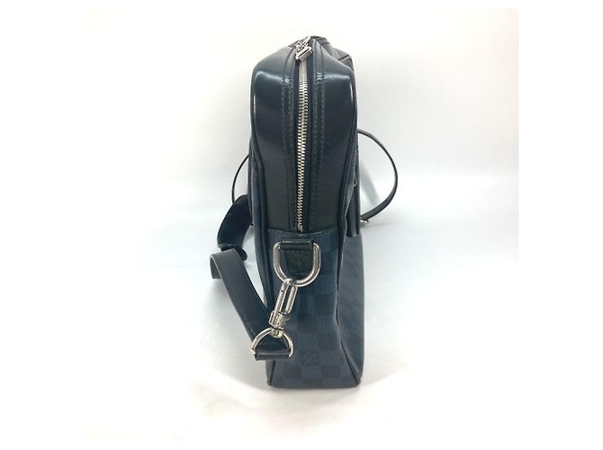 Bolso Louis Vuitton Damier Cobalt Negro Azul marino - vista 3