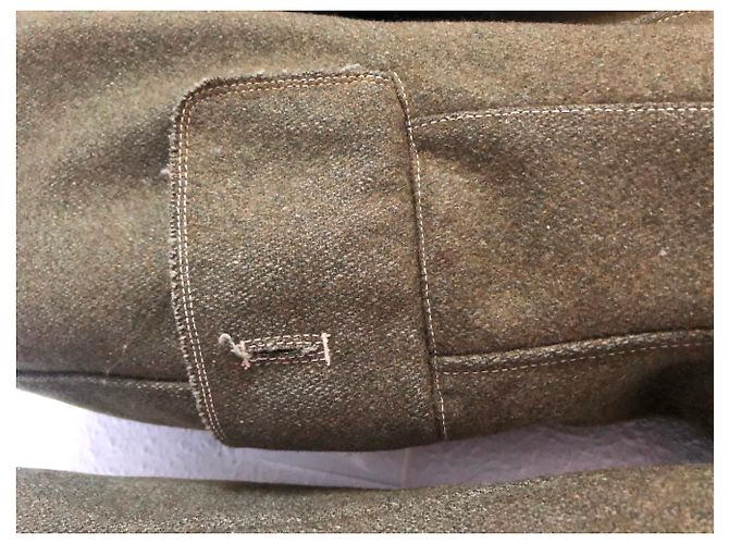 Jean Paul Gaultier Cold wool fitted military jacket Dark green - view 11